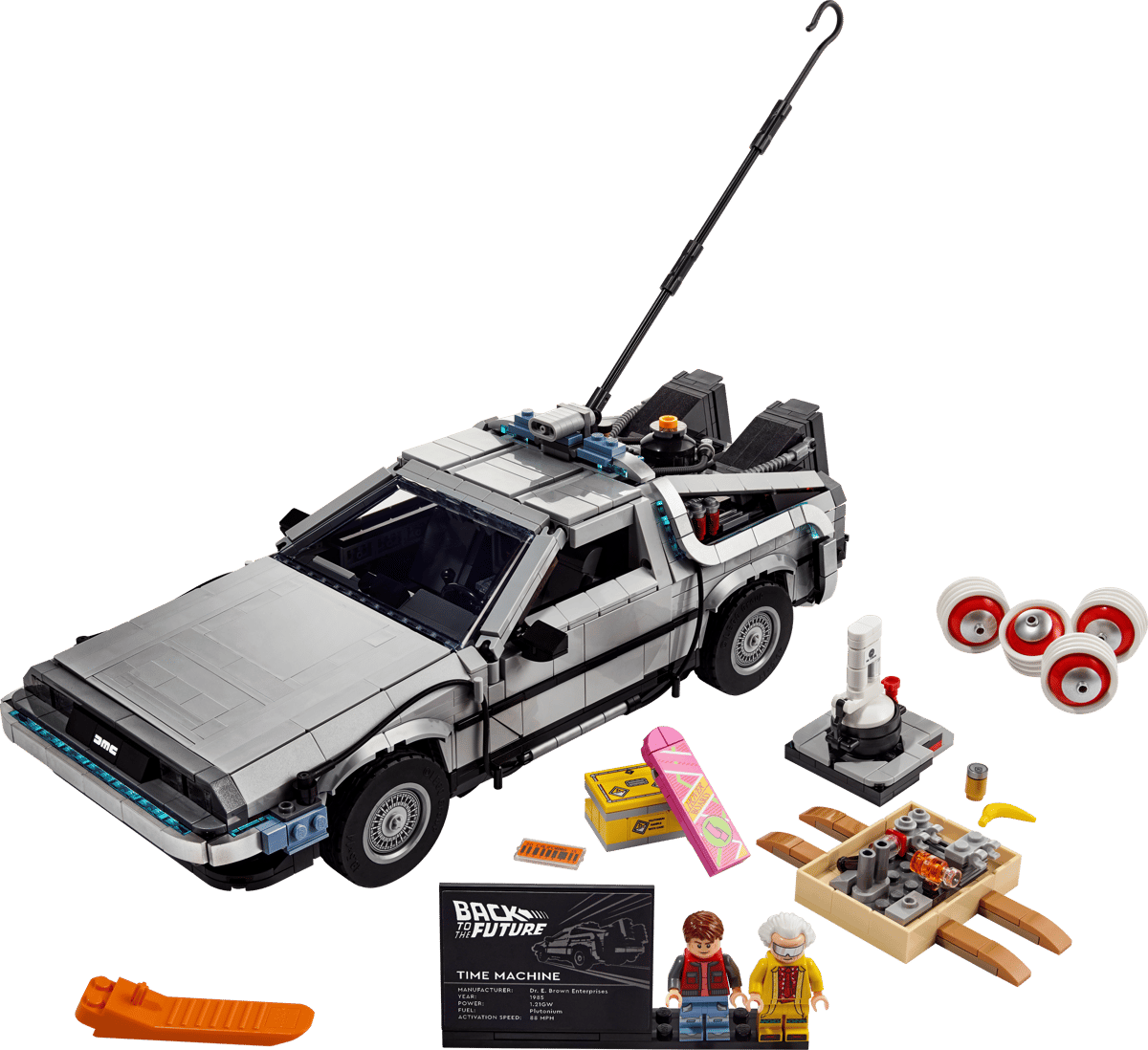 1872PCS Back to the Future Time Machine 10300
