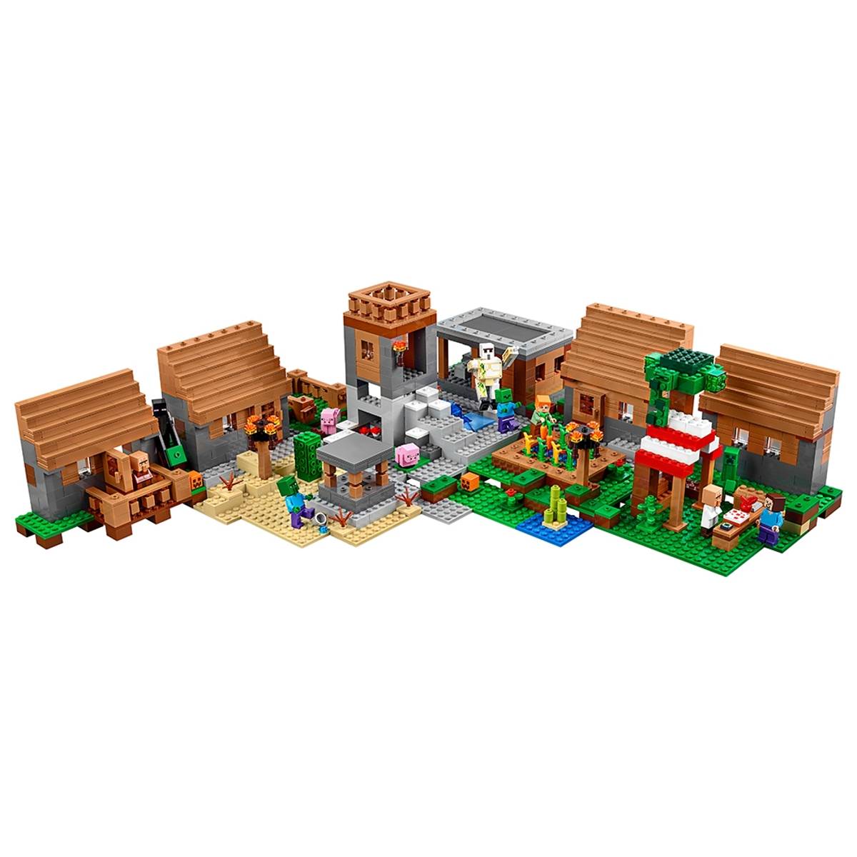 1600pcs Minecraft The Village 21128