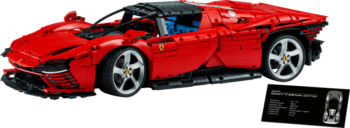 3778PCS Technic Ferrari Daytona SP3 42143