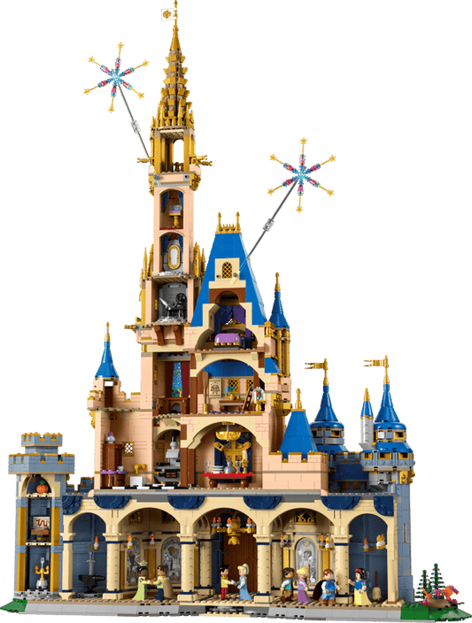 4837PCS Disney Castle Building Set 43222