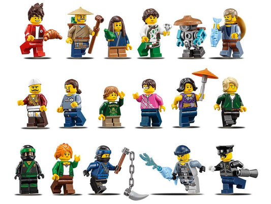 4867PCS NINJAGO City Building Set 70620