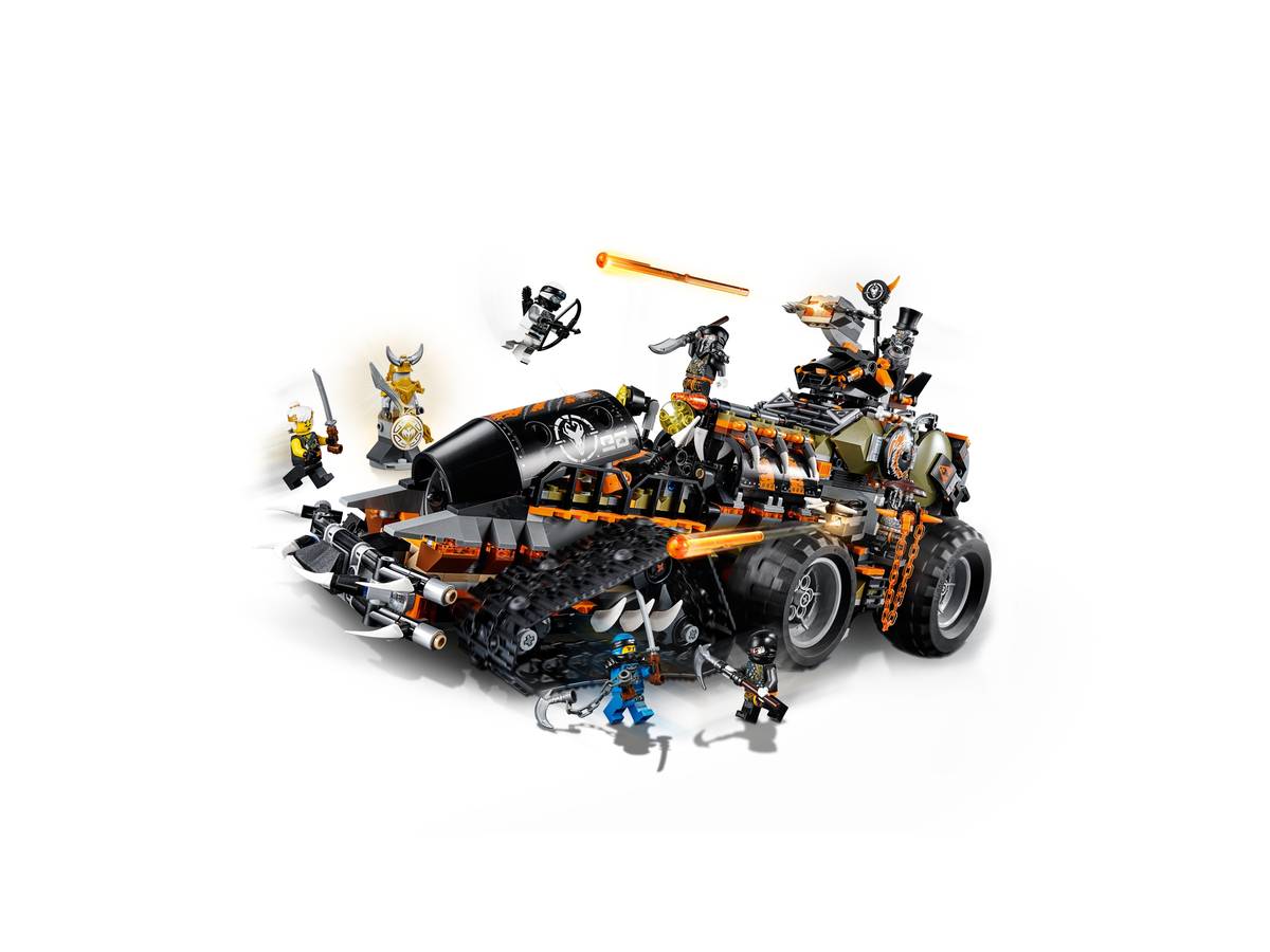 1179PCS NINJAGO Dieselnaut Building Set 70654