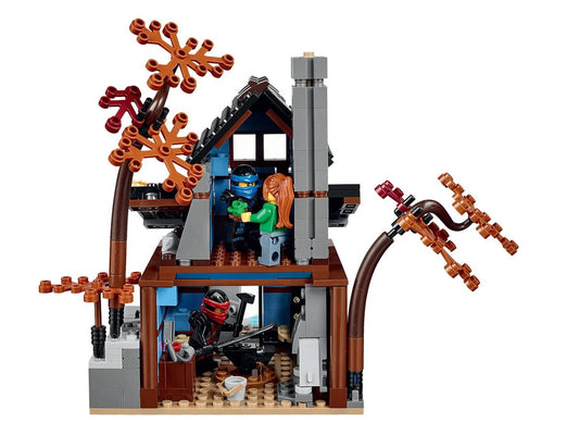 2028PCS Temple of Airjitzu Building Set 70751