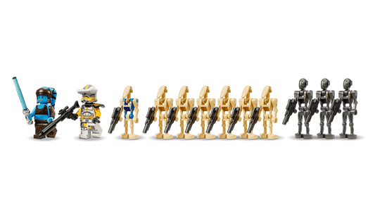 1395PCS Battle of Felucia Separatist MTT Building Set 75435