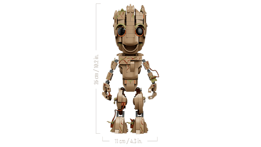 476PCS Marvel I Am Groot 76217