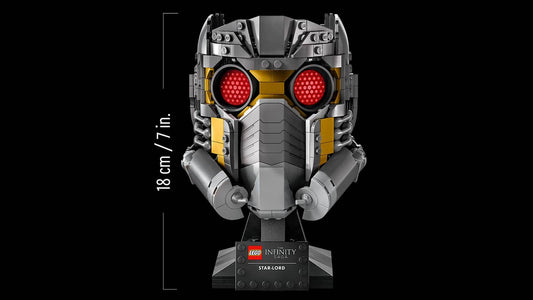 602PCS Marvel Star-Lord’s Helmet 76251