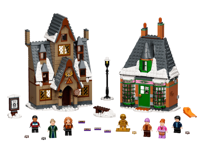 851PCS Hogsmeade Village Visit Building Set 76388