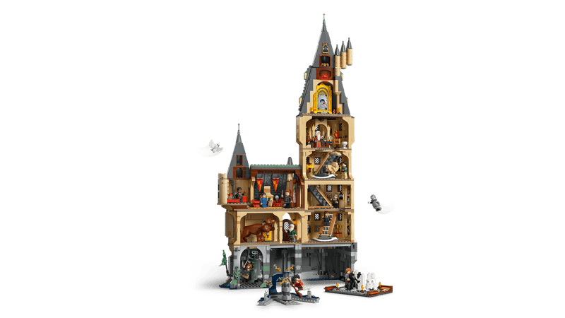 2135PCS Hogwarts Castle: The Main Tower Building Set 76454
