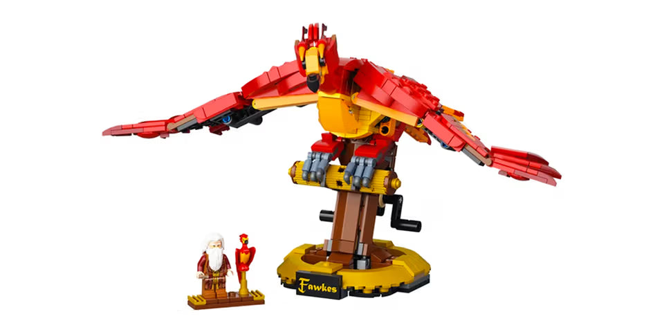 597PCS Fawkes - Dumbledore’s Phoenix 76394