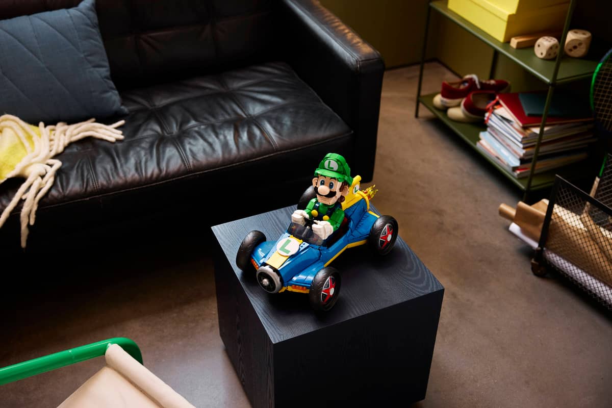 2234PCS Super Mario Mario Kart Luigi & amp; Mach 8 72050