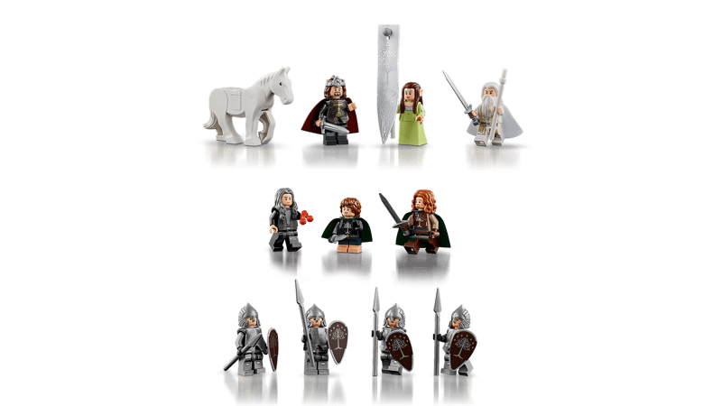 8278PCS The Lord of the Rings: Minas Tirith™ Building Set 11377