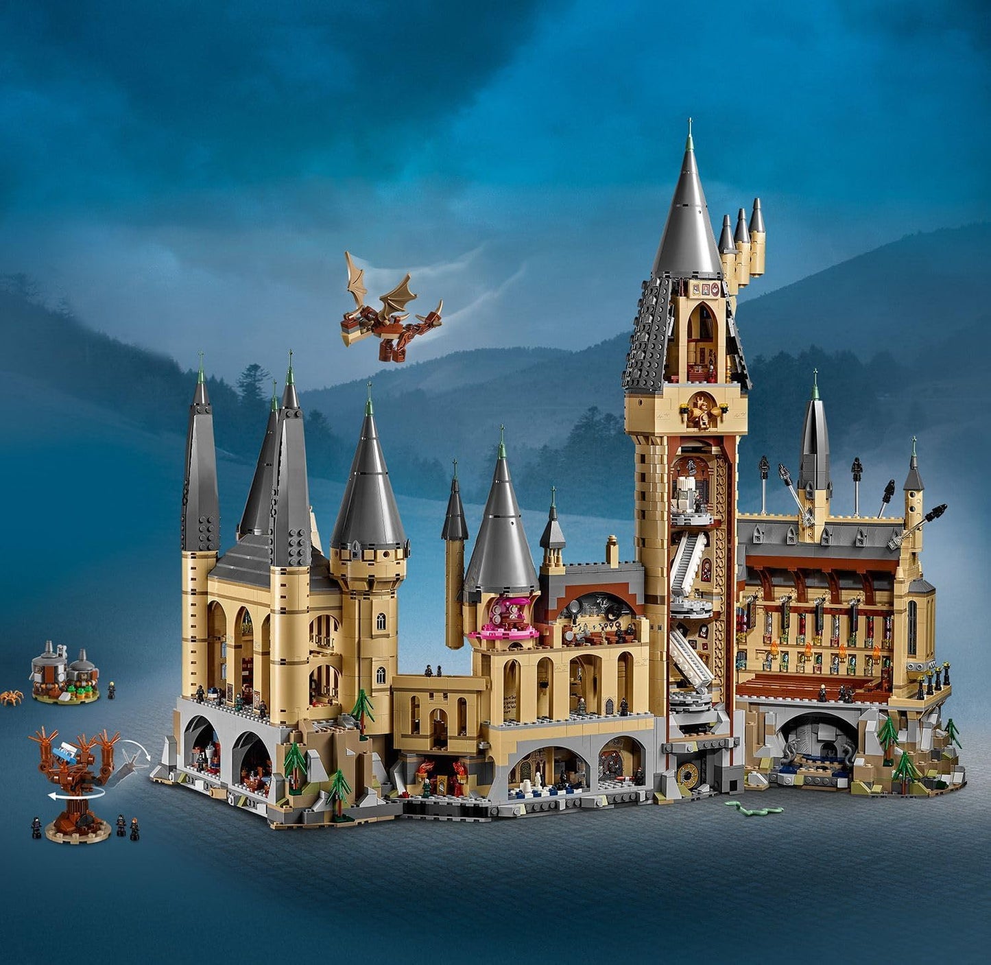 6020pcs Harry Potter Hogwarts Castle 71043