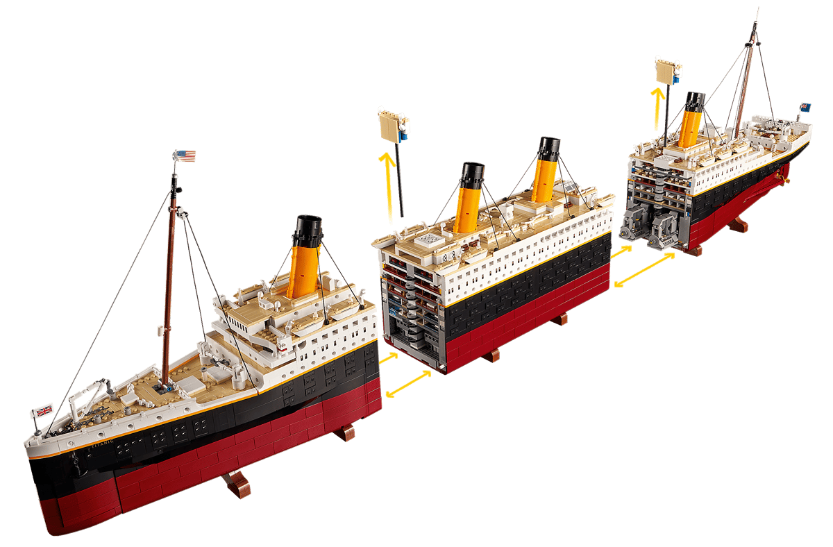 9090PCS Titanic 10294