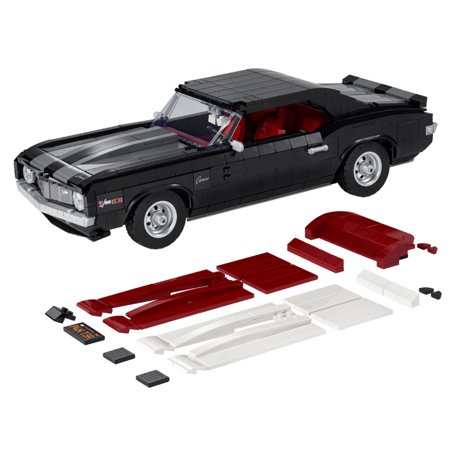 1456PCS Chevrolet Camaro Z28 Building Set 10304