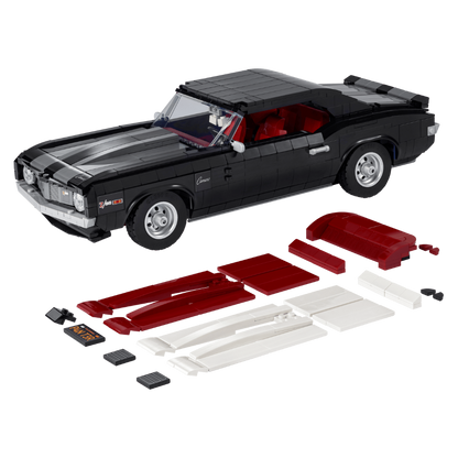 1456PCS Chevrolet Camaro Z28 Building Set 10304