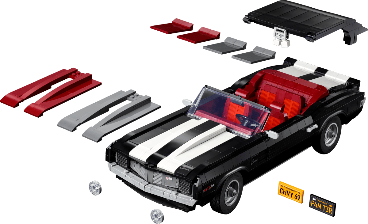 1456PCS Chevrolet Camaro Z28 Building Set 10304