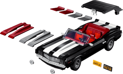 1456PCS Chevrolet Camaro Z28 Building Set 10304