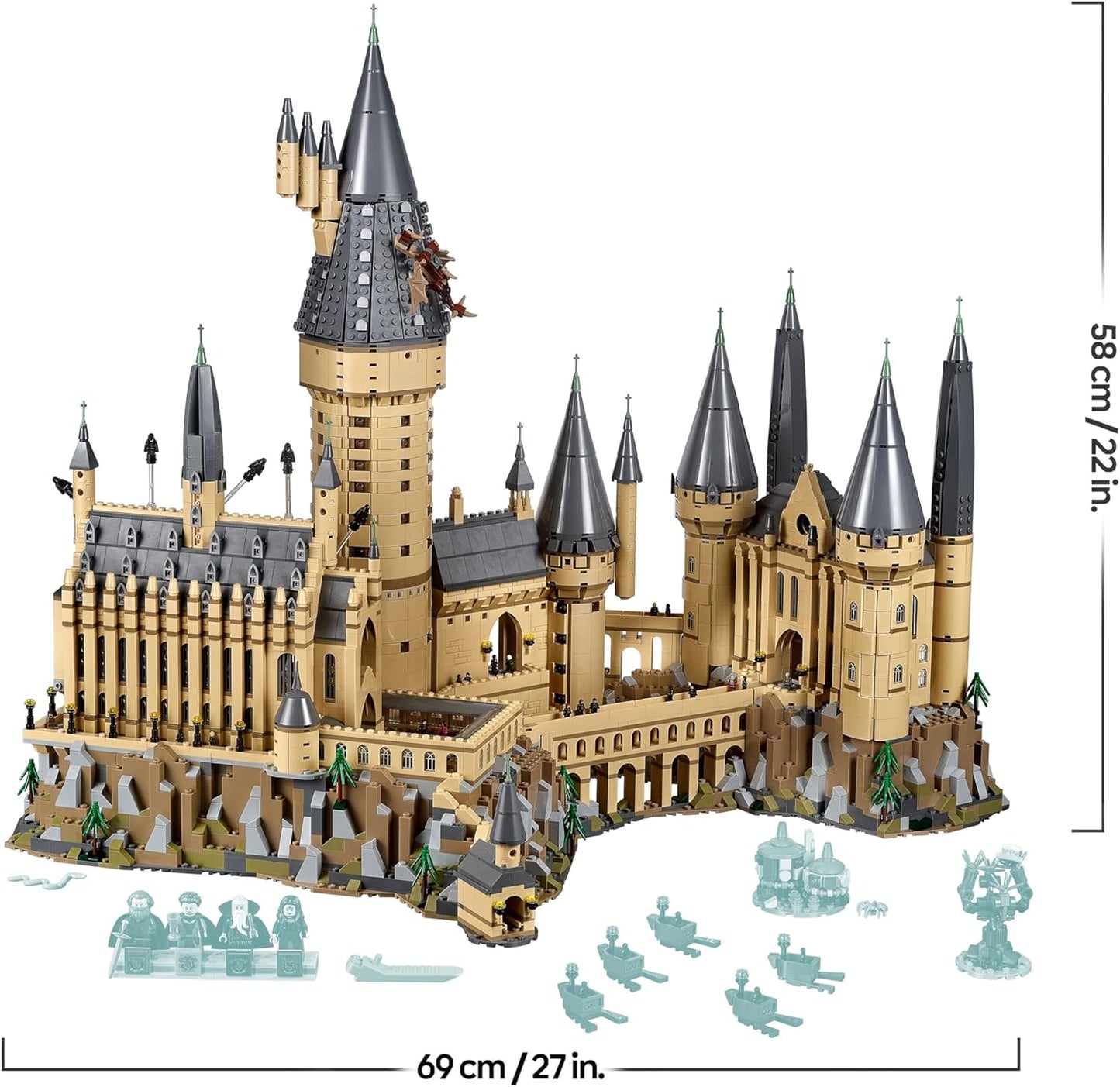 6020pcs Harry Potter Hogwarts Castle 71043