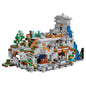 2688PCS Minecraft The Mountain Cave 21137