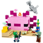 242PCS Minecraft The Axolotl House 21247