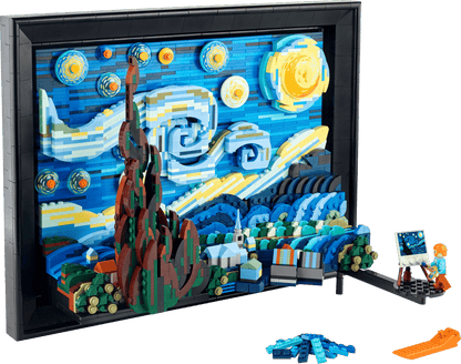 2316PCS Vincent van Gogh – The Starry Night Building Set 21333