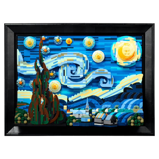 2316PCS Vincent van Gogh – The Starry Night Building Set 21333