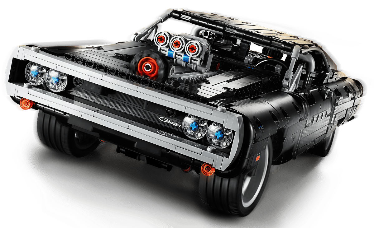 1077PCS Technic Dom’s Dodge Charger 42111
