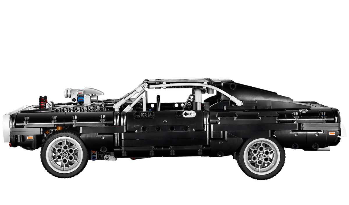 1077PCS Technic Dom’s Dodge Charger 42111