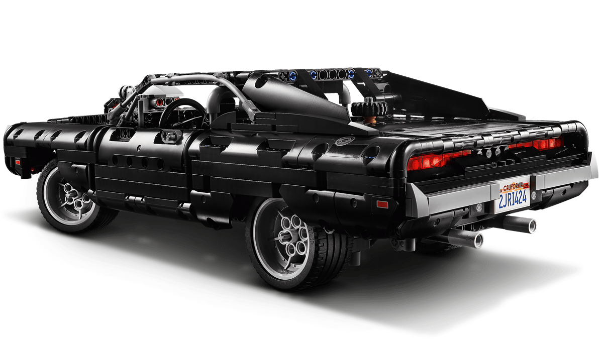 1077PCS Technic Dom’s Dodge Charger 42111