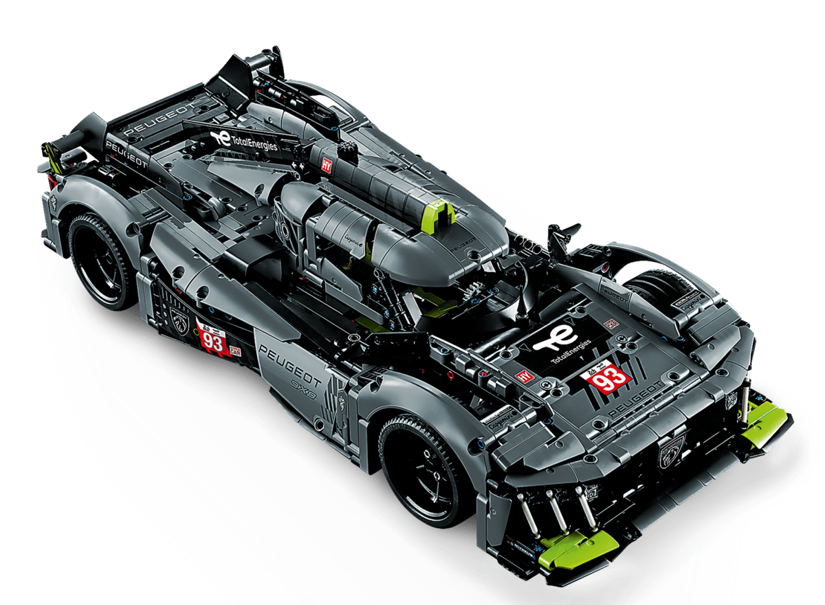 1775PCS Technic Peugeot 9X8 24H Le Mans Hybrid Hypercar 42156