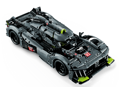 1775PCS Technic Peugeot 9X8 24H Le Mans Hybrid Hypercar 42156