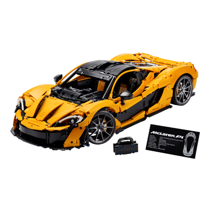 3893PCS Technic McLaren P1 42172