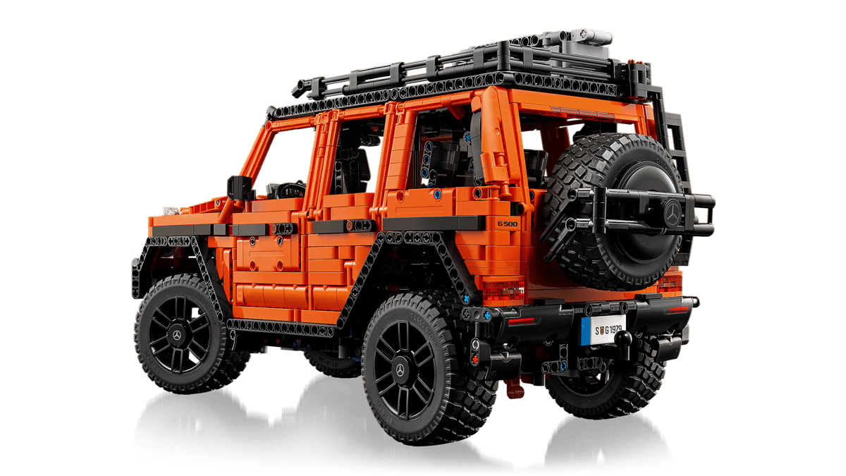 2891PCS Mercedes-Benz G 500 PROFESSIONAL Line Building Set 42177