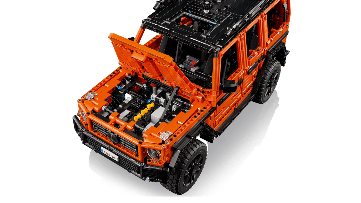 2891PCS Mercedes-Benz G 500 PROFESSIONAL Line Building Set 42177