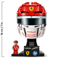 694PCS Scuderia Ferrari HP Charles Leclerc Helmet Building Set 43014