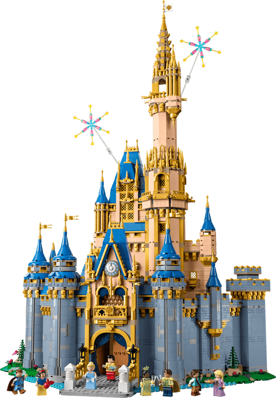 4837PCS Disney Castle Building Set 43222