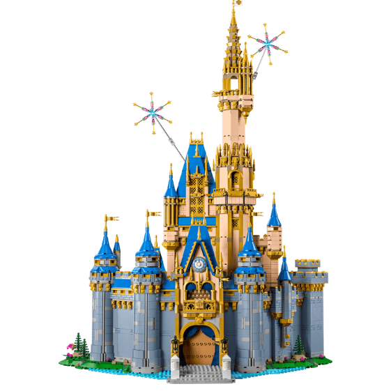 4837PCS Disney Castle Building Set 43222