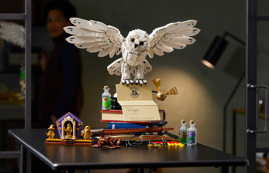 3010PCS Hedwig - Harry Potter Hogwarts 20th Birthday Collector's Edition Adult Icons 76391