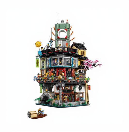 4867PCS NINJAGO City Building Set 70620