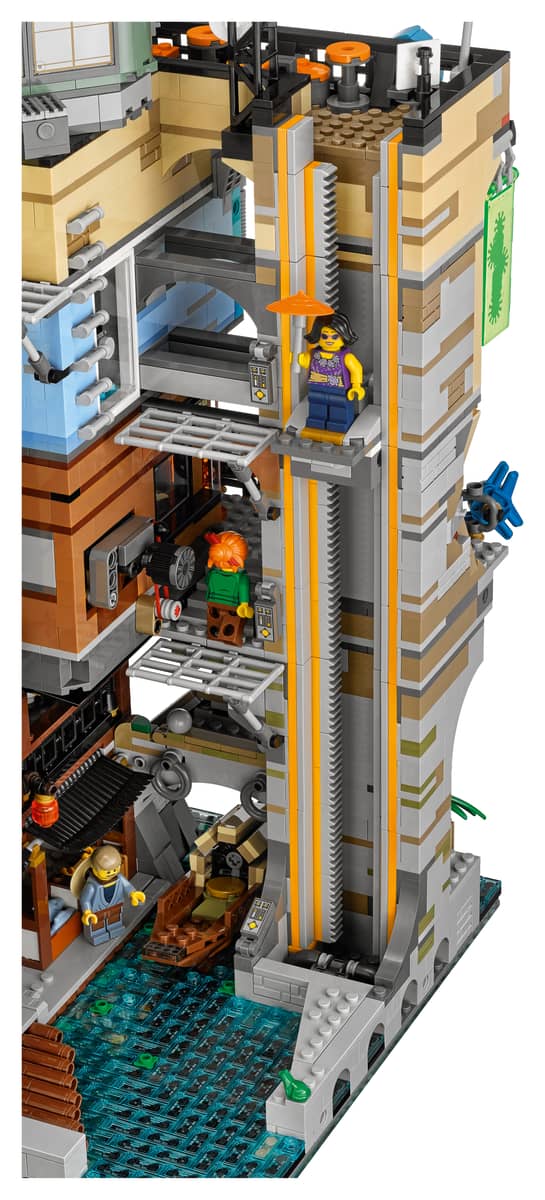 4867PCS NINJAGO City Set 70620