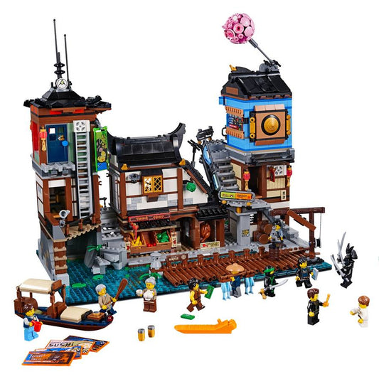 3553PCS NINJAGO City Docks Building Set 70657