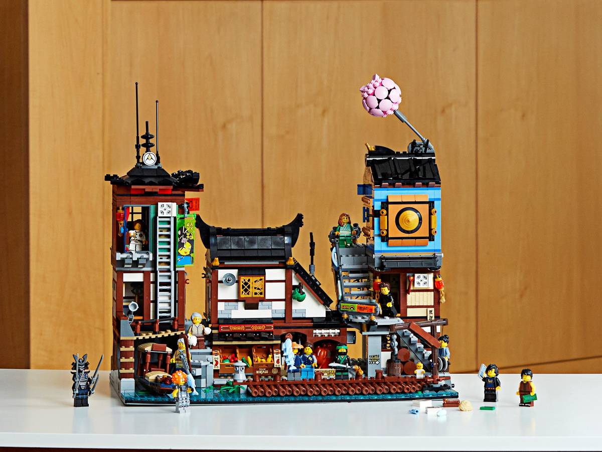 3553PCS NINJAGO City Docks Building Set 70657