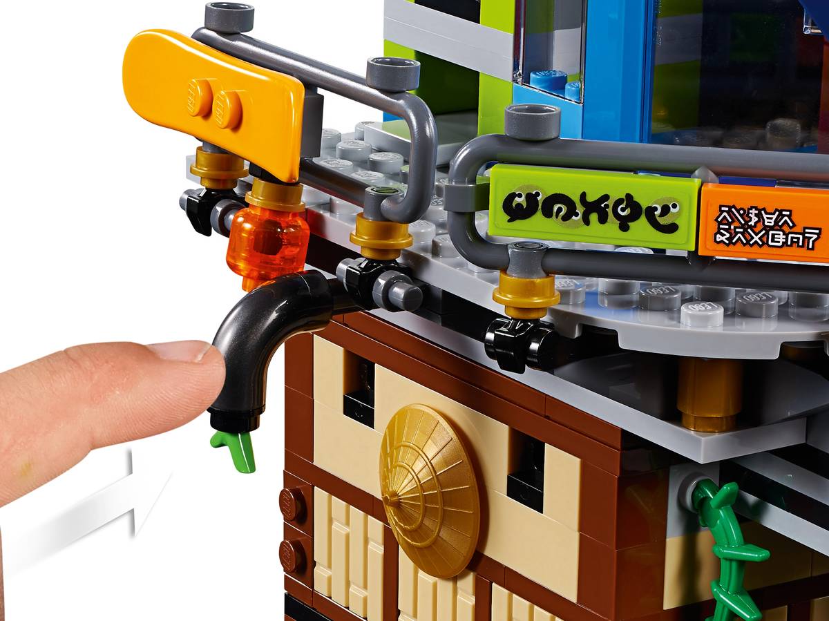 3553PCS NINJAGO City Docks Building Set 70657