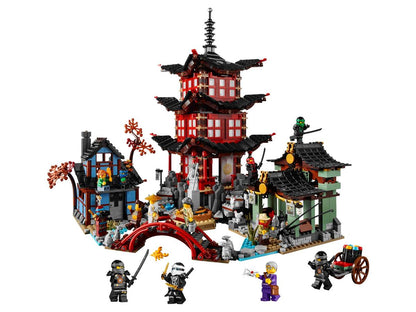 2028PCS Temple of Airjitzu Building Set 70751