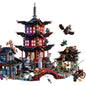 2028PCS Temple of Airjitzu Building Set 70751