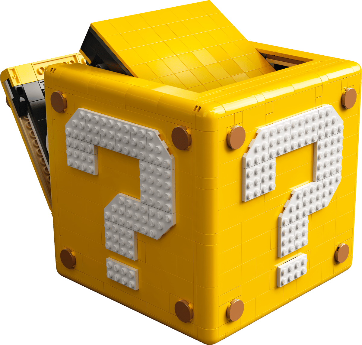 2064PCS Super Mario 64 Question Mark Block 71395