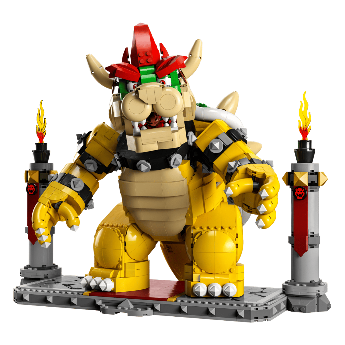 2807PCS Super Mario The Mighty Bowser Building Set 71411