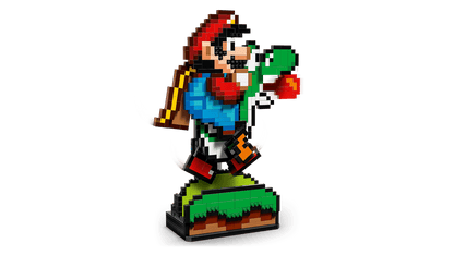 1215PCS Super Mario World: Mario & Yoshi 71438