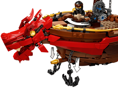 1781PCS NINJAGO Destiny’s Bounty Building Set 71705