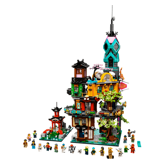 5685PCS NINJAGO City Gardens Building Set 71741